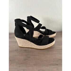Eileen Fisher Mazy‎ Slingback Platform Wedge Women's Sandal Size 5.5 NWOB